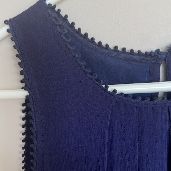 Anthropologie sleeveless dress with embroidery and beading - Picture 2 of 6